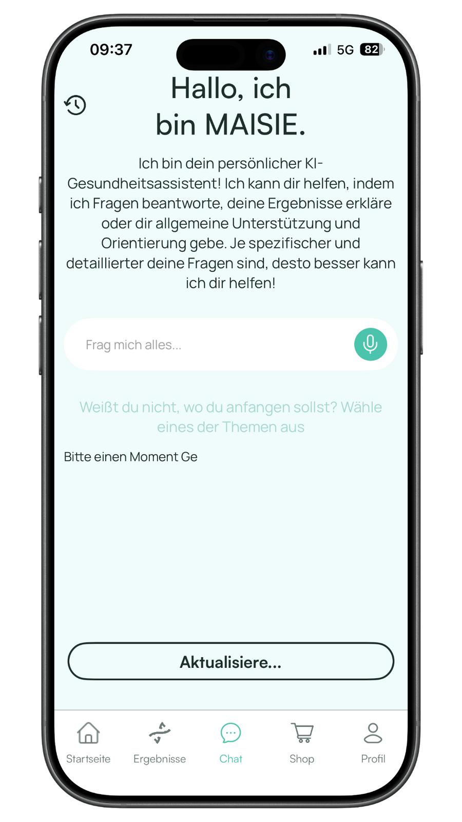 AI Health Coach in der LIFETIME App