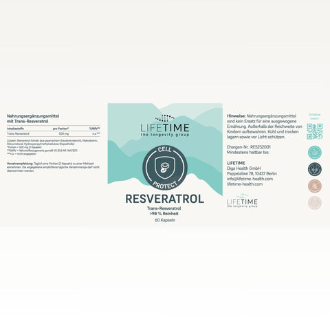 Trans-Resveratrol Kapseln