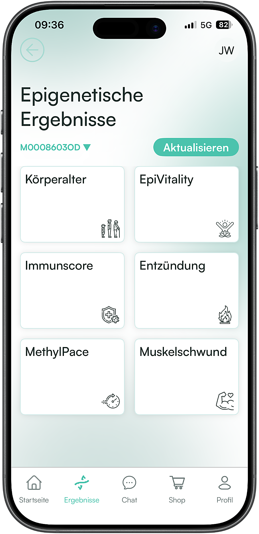 Epigenetik-Report in der LIFETIME App